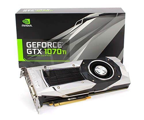 Nvidia GEFORCE GTX 1070 Ti - Edición de fundador FE [PN: 900-1G411-2510-000]