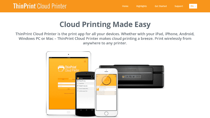 ThinPrint Cloud Print