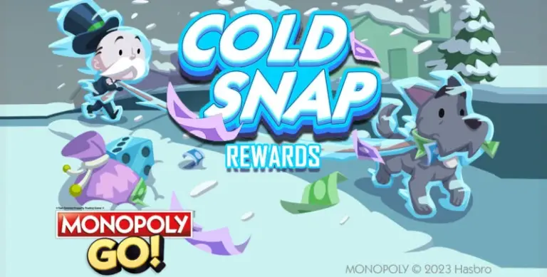 Blog Monopoly GO Cold Snap Recompensas e hitos